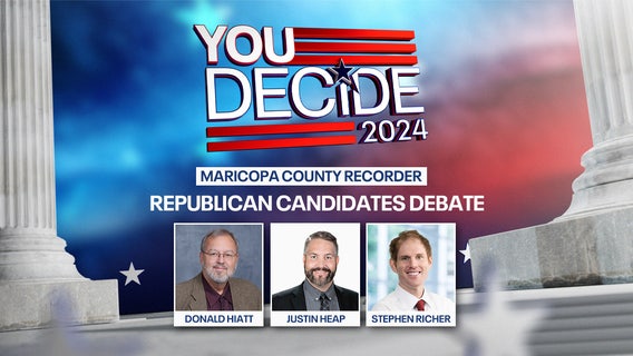 Maricopa County Recorder GOP candidates debate