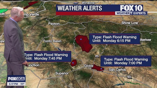 Arizona weather forecast: Monsoon dust storm moves through the Valley