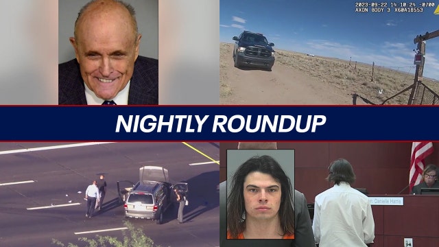 Death investigation along I-10 in Phoenix; Rudy Giuliani's mugshot released | Nightly Roundup