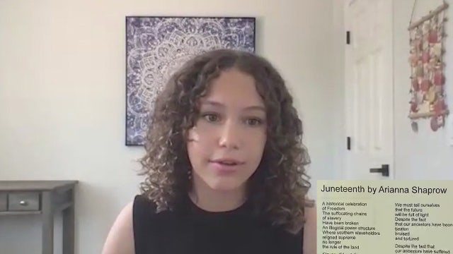 Juneteenth poet encourages celebration of the historic holiday and to spread positivity with words