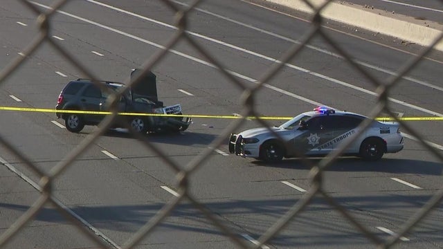 Murder investigation underway after man found shot on I-10 in Phoenix