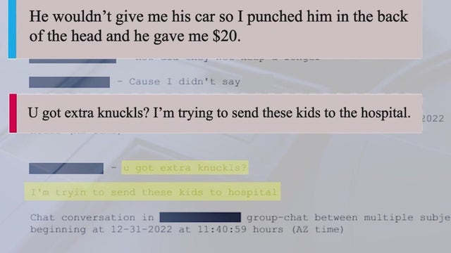 Newly obtained docs on 'Gilbert Goons' detail Snapchat messages