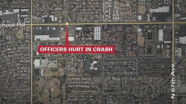 Woman accused of DUI after crashing into Phoenix Police cruiser