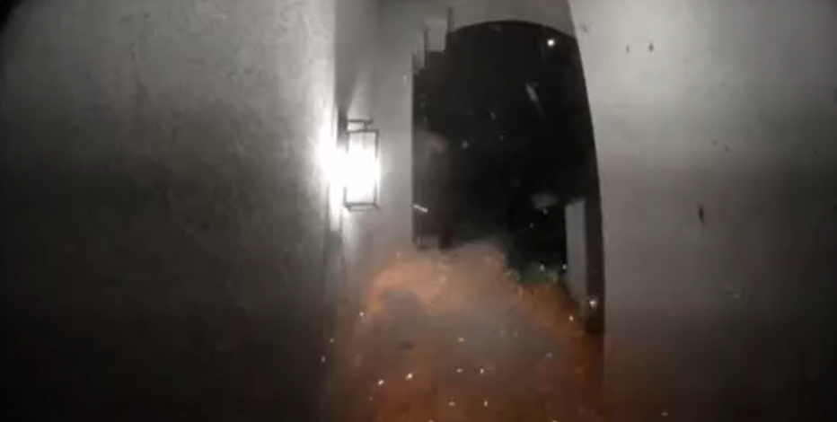 Explosion caught on camera causes thousands of dollars in damage to influencer's home in Mesa