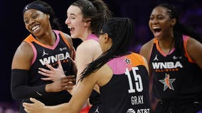 Arike Ogunbowale and Caitlin Clark lead WNBA All-Stars to 117-109 win over U.S. Olympic team