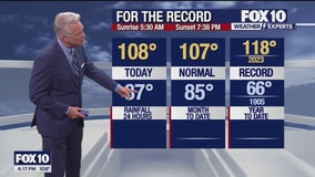 Arizona weather forecast: A chance for more storms to kick off the week