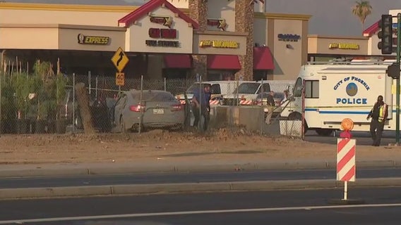 Woman dead after shooting, crash in south Phoenix