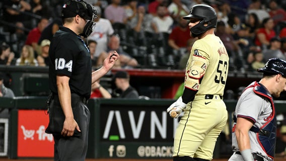 Sale, Duvall help Braves beat D-backs 6-2