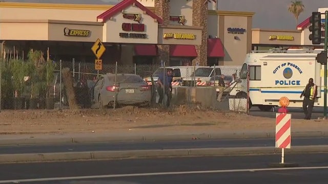 Woman dead after shooting, crash in south Phoenix