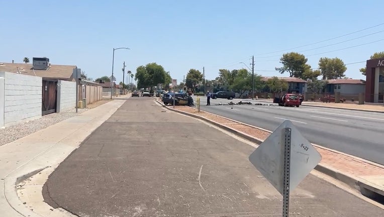 Fatal head-on collision at 59th Avenue and McDowell