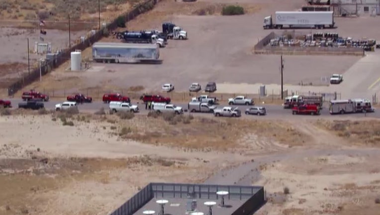 coolidge hazmat scene