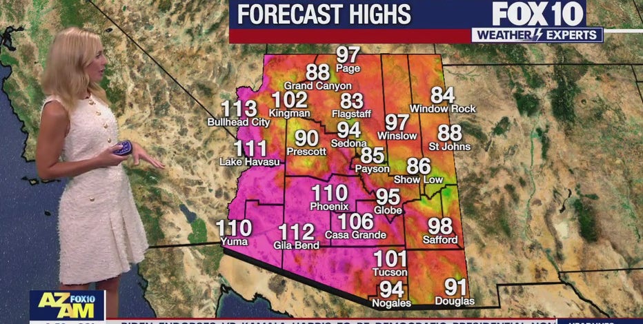 Arizona weather forecast: Monsoon chances all week in Phoenix