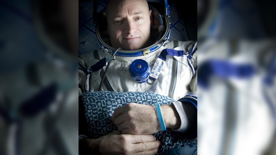 Scott Kelly, in a photo taken after he returned to Earth from a space mission in 2011. (NASA/Bill Ingalls)