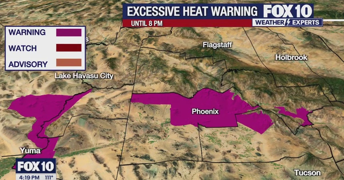 Arizona weather forecast: Another hot day in the Valley | FOX 10 Phoenix