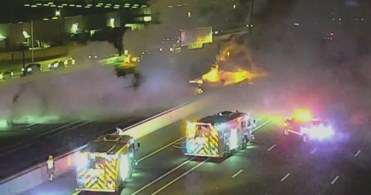 1 dead, 2 injured in fiery I-10 crash involving semi-truck and Corvette ...