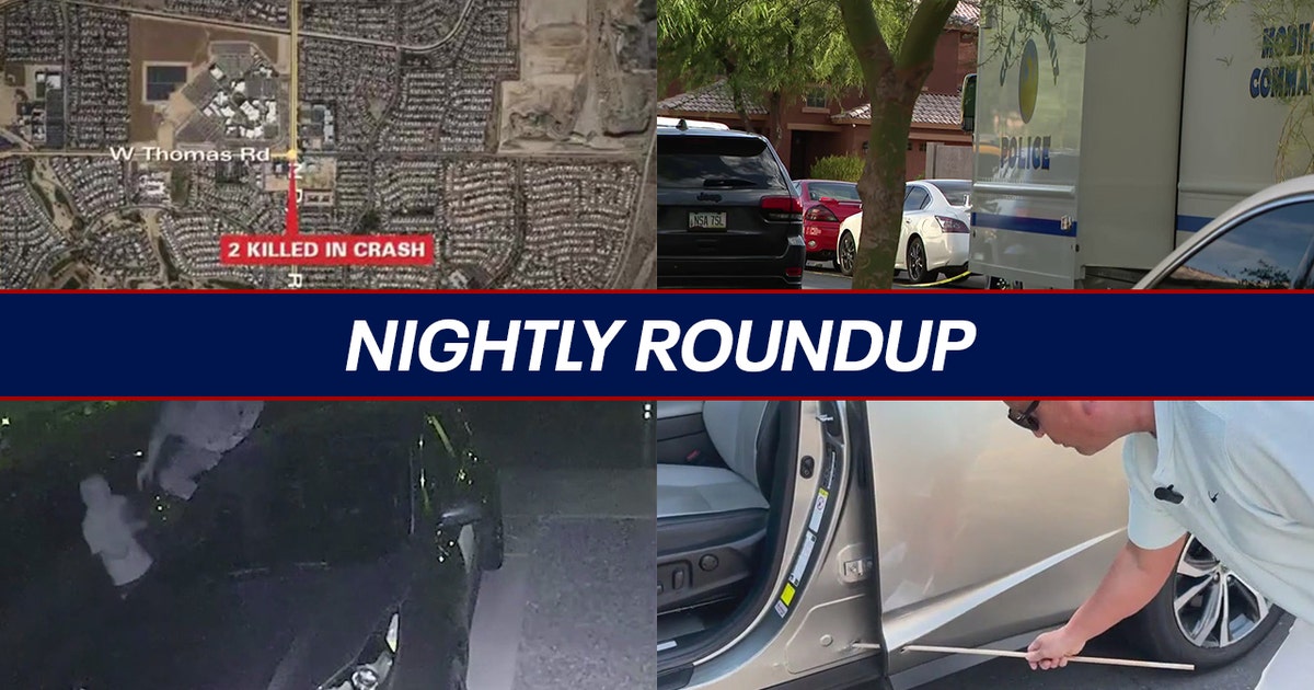 Ring camera catches car theft; man shot and killed in Phoenix | Nightly ...