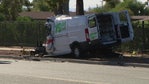 Driver of stolen box truck in life-threatening condition after crashing into pedestrian