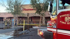 Phoenix Fire Department extinguishes attic fire at Fry's grocery store