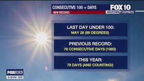 Arizona weather forecast: Phoenix breaks another heat record