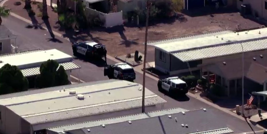 Police at scene of officer-involved shooting at Tempe mobile home park