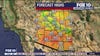 Arizona weather forecast: Triple digits returning this weekend in Phoenix