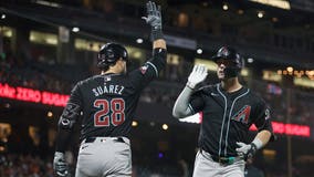 Randal Grichuk homers twice, Diamondbacks hold off Giants 8-7