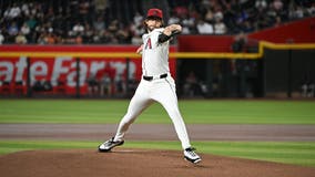 Gallen strikes out 11, Diamondbacks end 3-game slide with 8-2 win over Giants