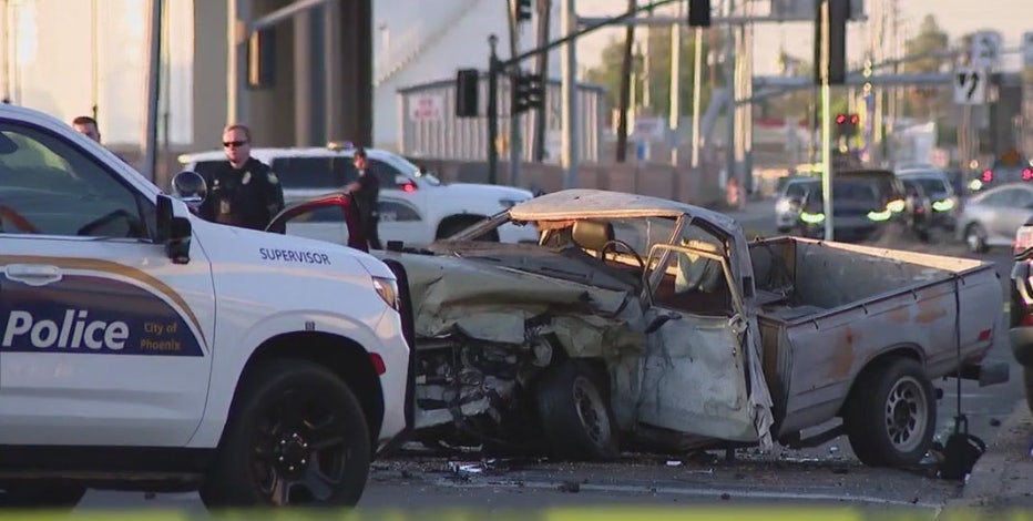 Hit-and-run crash near downtown Phoenix leaves several people injured, 1 dead