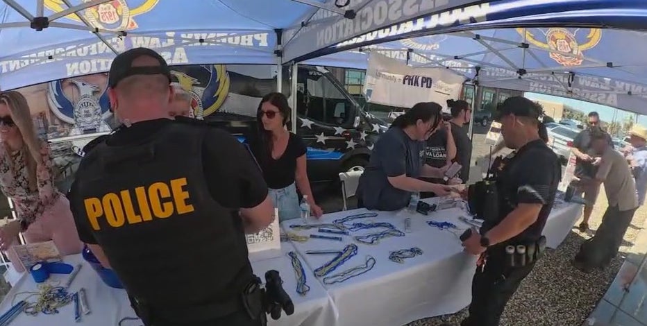 Fundraiser held in honor of fallen Phoenix Police Officer Zane Coolidge: 'It's just really hard'