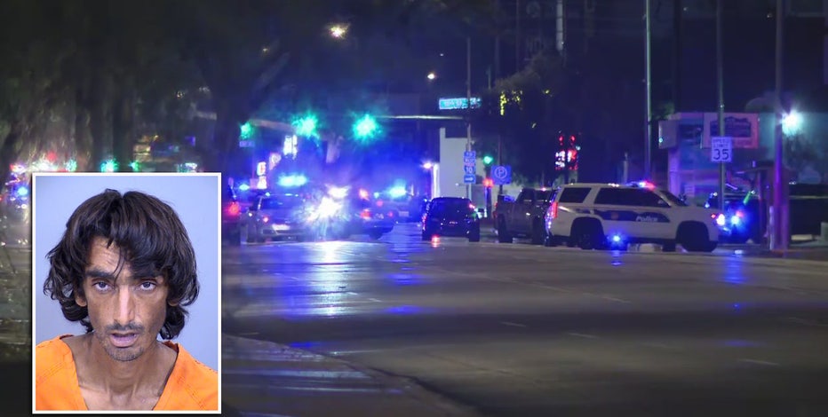 2 Phoenix Police officers injured in shooting near downtown, suspect arrested