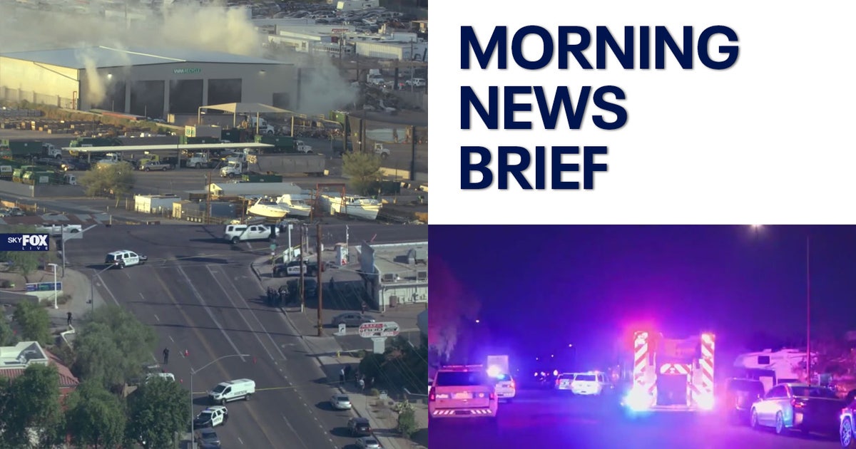Fire at Phoenix waste facility; deadly shooting in Mesa l Morning News ...