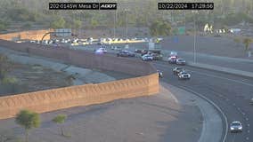 Motorcycle crash on Loop 202 in Mesa leaves one dead, causes traffic delays