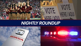 Cardinals cheerleaders removed from sidelines; Honda issues recall for 700k+ vehicles | Nightly Roundup