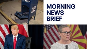 Ballots burned in Phoenix mailbox fire; Trump holding rally in Tempe l Morning News Brief