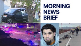 Car crashes into Glendale home; Tempe officer released from hospital l Morning News Brief