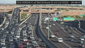 Motorcyclist dies in crash with SUV on Loop 202 in Tempe, road blocked for investigation