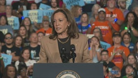 VP Kamala Harris holds rally in Chandler: 'Time to turn the page'