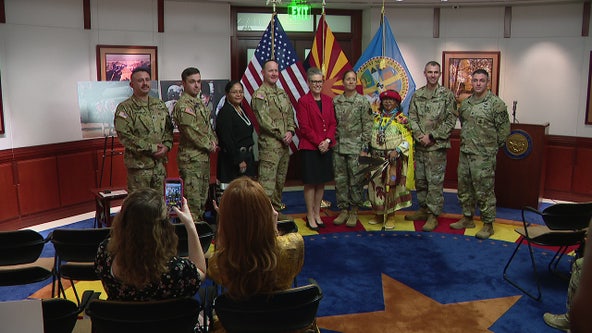 First responders who took part in Havasupai flood rescue efforts honored by Arizona Governor Katie Hobbs