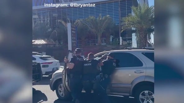 Tempe driver rams police SUVs before taking off