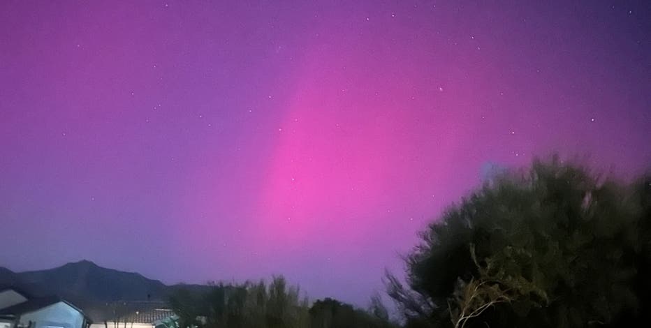 Photos: Northern Lights spotted in Arizona