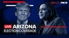 LIVE: Harris vs Trump Arizona election results map