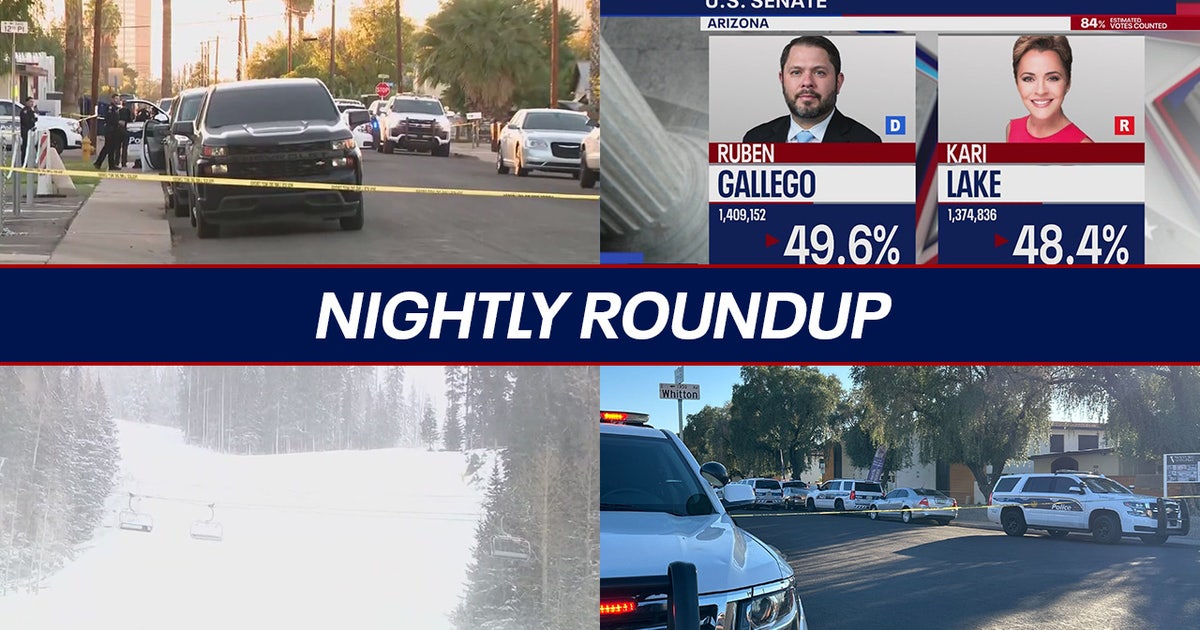 Suspect in custody after Phoenix Police shooting; latest election ...
