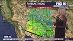 Arizona weather forecast: Cooler than normal temps in Phoenix