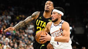 Booker scores 31, leads Suns to 120-112 victory over Jazz in teams’ NBA Cup opener