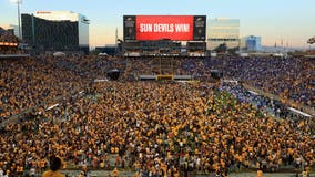 Arizona State celebrates massive homecoming win over BYU