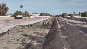 Six-mile stretch of Mesa canal has concrete replaced to keep water flowing