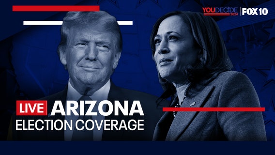 Harris vs Trump Arizona election results map | Race to 270