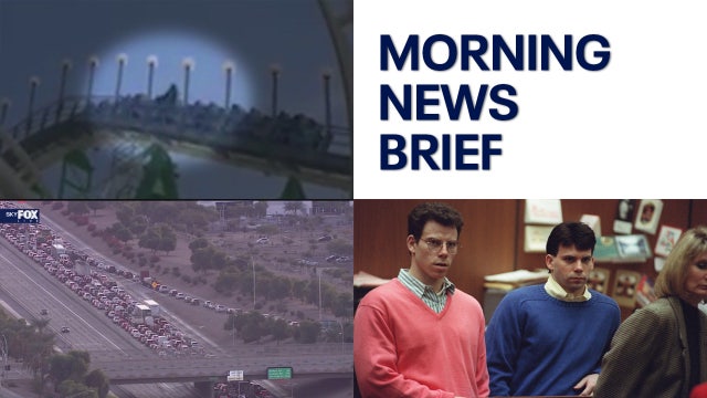 Police incident prompts freeway closure; scary moment on roller coaster l Morning News Brief
