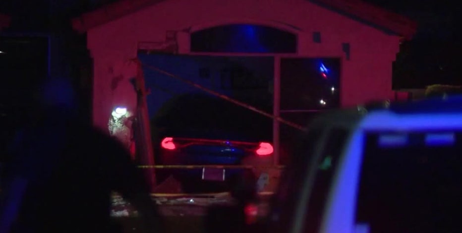 Woman dies after car crashes into Glendale house
