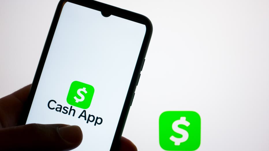 Cash App logo (Photo Illustration by Nikolas Kokovlis/NurPhoto via Getty Images)